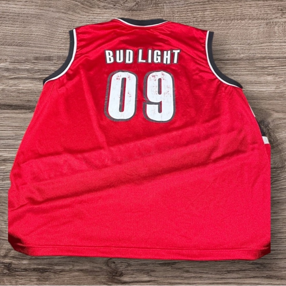 Adidas Portland Trailblazers Red and Black Jersey - Picture 5 of 8